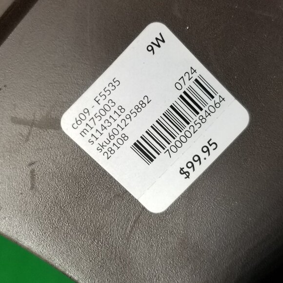 Lane Bryant Brown Chunky Lug Platform Ankle Boots Size 9 Wide Box Heel Sturdy - Picture 6 of 7